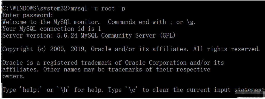 What is the method to reset mysql forgotten password?