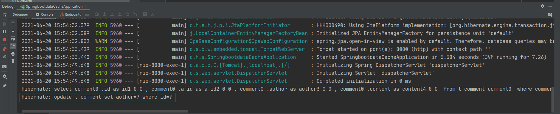 How to implement SpringBoot integration with Redis cache