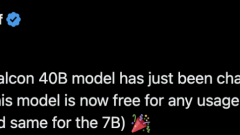 Crushing LLaMA, 'Falcon' is completely open source! 40 billion parameters, trillions of token training, dominating Hugging Face