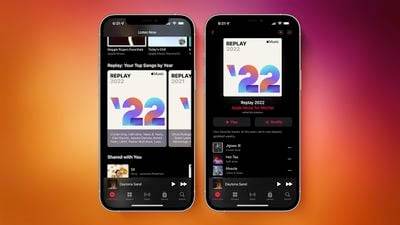 Apple Music“重播 2022”播放列表现已推出