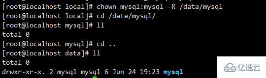 What are the specific steps to install MySQL under Linux?