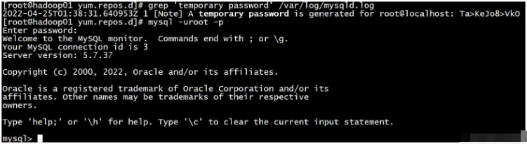 Analisis memasang contoh MySQL dalam CentOS7