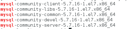 Analisis contoh pangkalan data pemasangan Centos7 mysql5.7.16