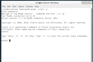 Centos7安装mysql5.7.16数据库实例分析