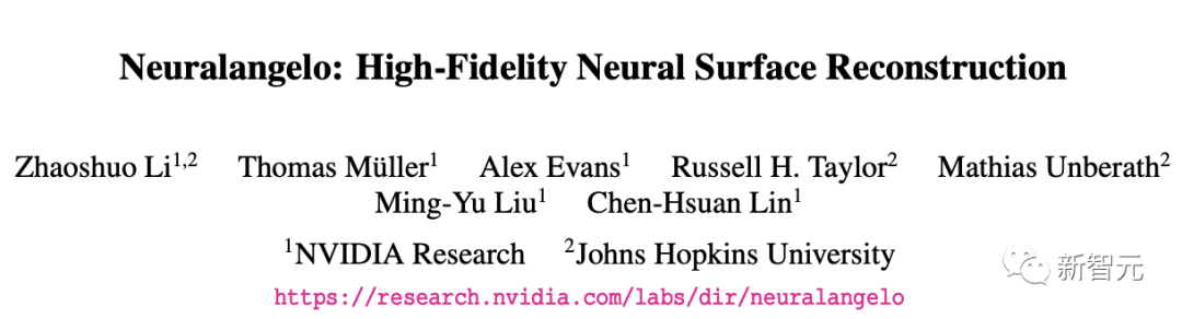 David is resurrected! NVIDIA recreates Neural Langelo, 3D reconstructs muscle texture visible to the naked eye