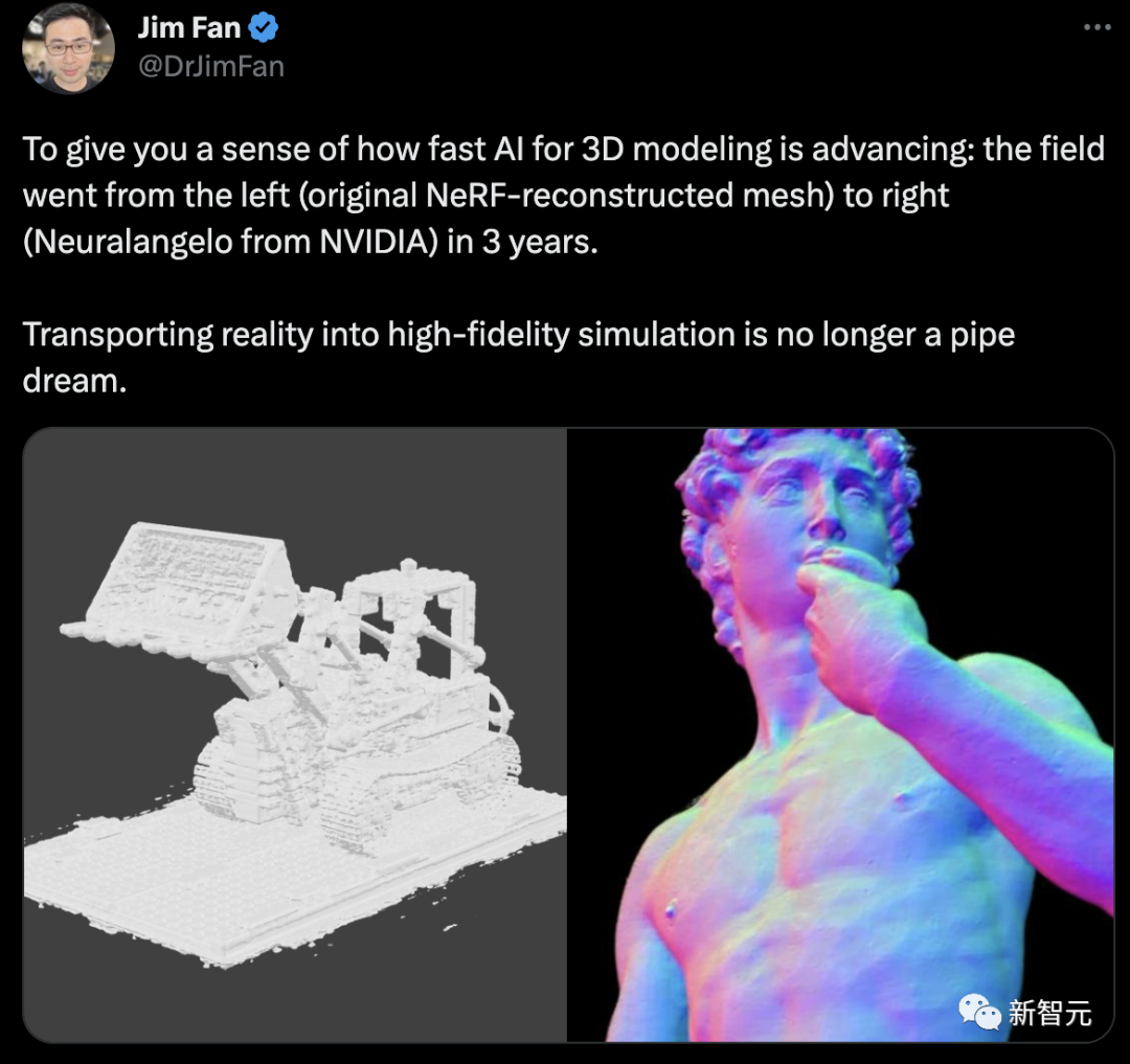 David is resurrected! NVIDIA recreates Neural Langelo, 3D reconstructs muscle texture visible to the naked eye