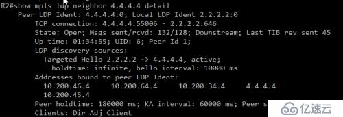 MPLS およびLDP ラベル配布を実装する方法