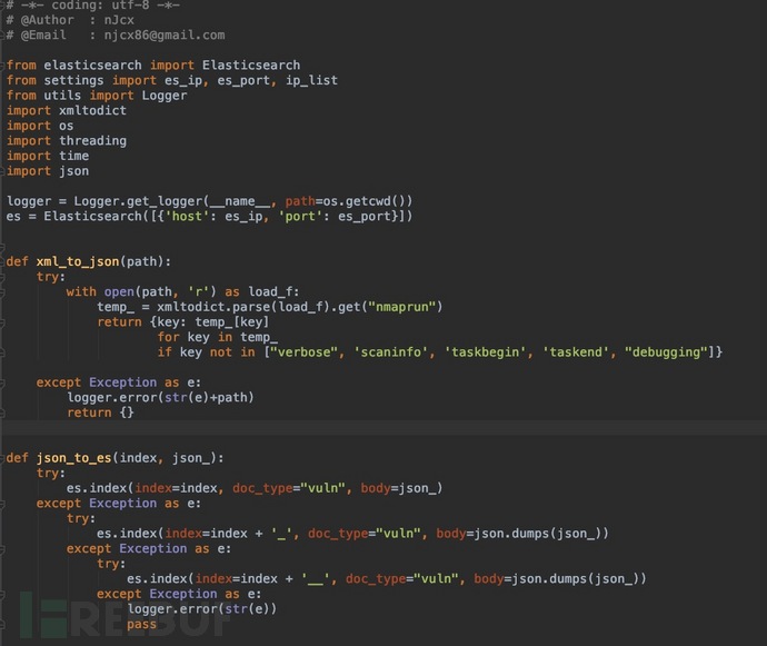 Masscan, Nmap 및 ELK를 사용하여 인트라넷 자산을 수집하는 방법