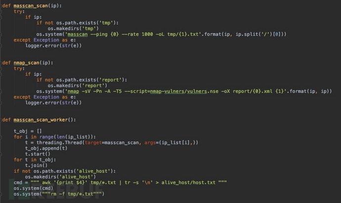 Masscan, Nmap 및 ELK를 사용하여 인트라넷 자산을 수집하는 방법