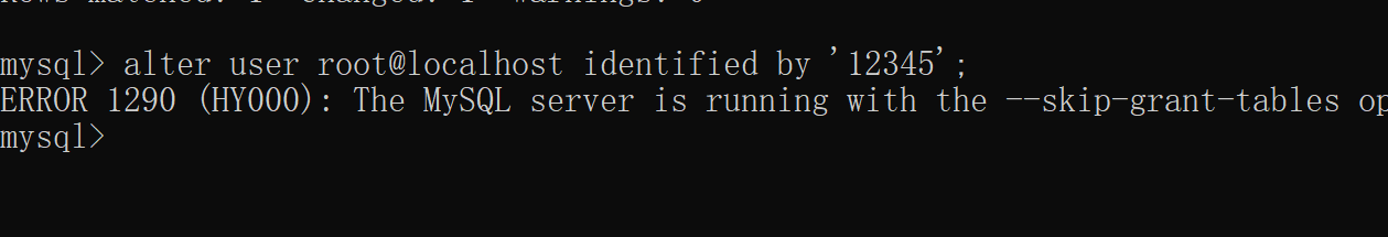 So ändern Sie das Root-Passwort, wenn Sie Ihr Passwort in MySQL8.0/8.x vergessen