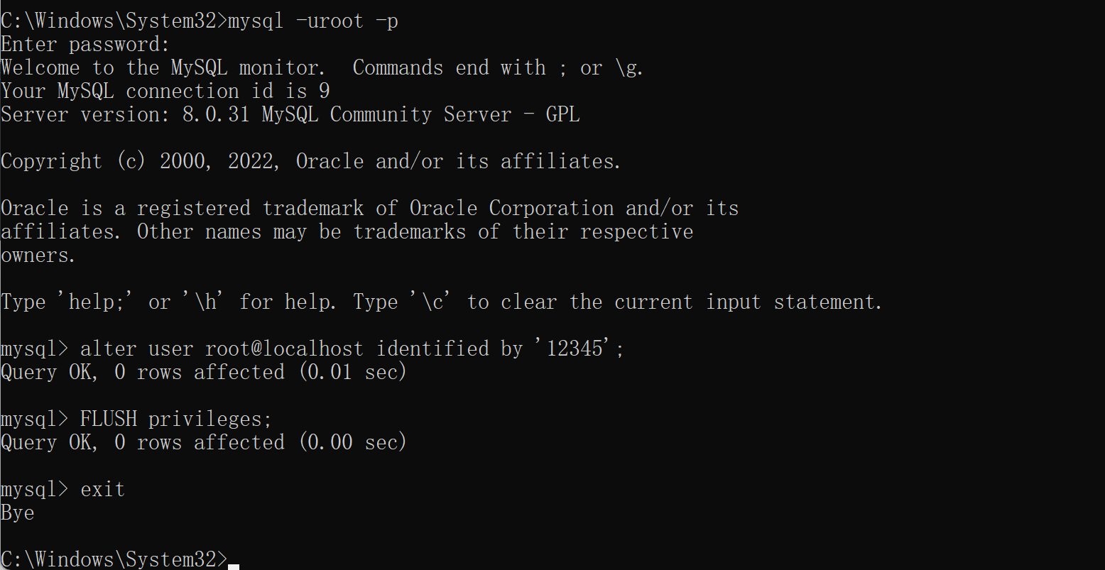 So ändern Sie das Root-Passwort, wenn Sie Ihr Passwort in MySQL8.0/8.x vergessen