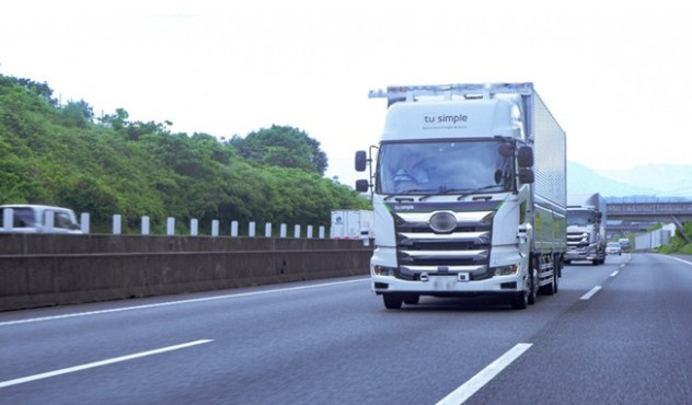 Chinese autonomous driving company TuSimple launches test on Japans Tomei Expressway