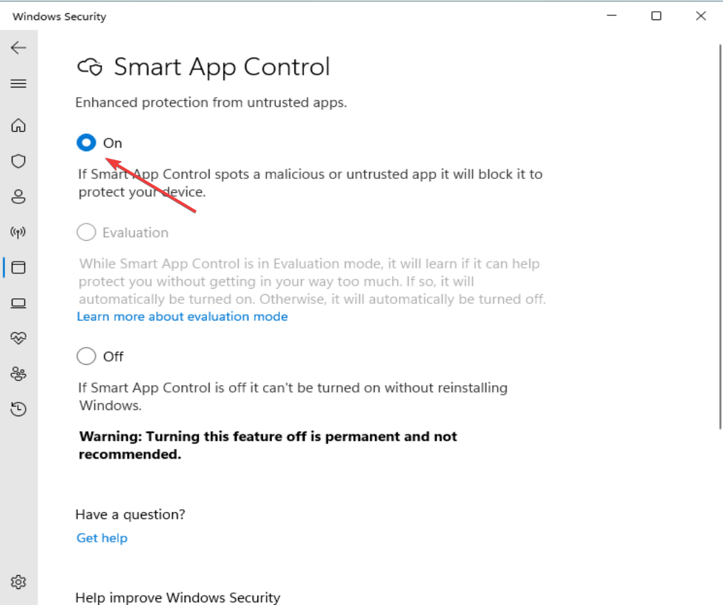 Windows 11 上的智能应用控制：如何打开或关闭它