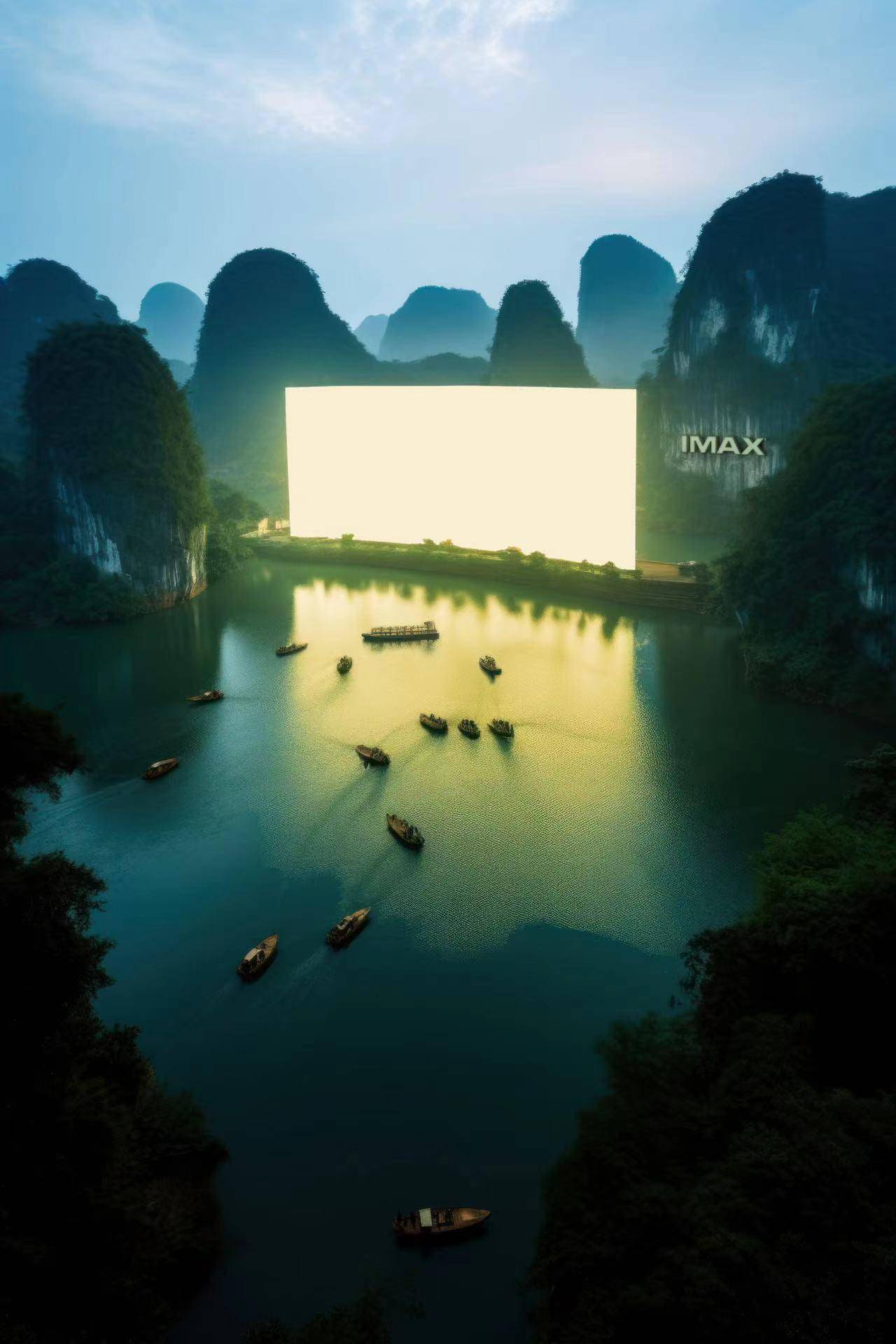 IMAX中国AI艺术大片把影院搬到经典地标