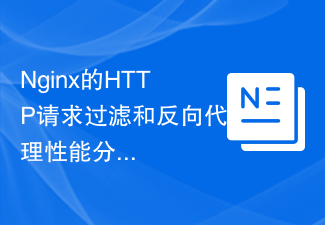 Nginx的HTTP请求过滤和反向代理性能分析