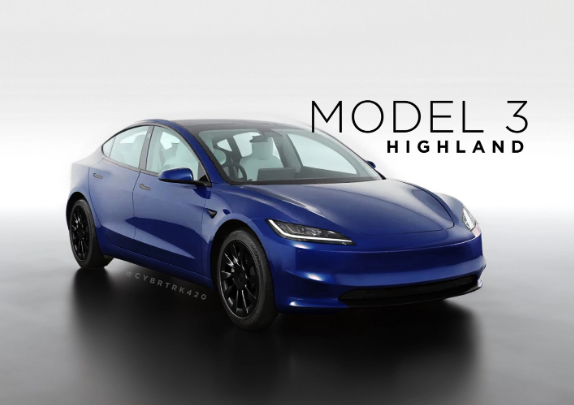 Tesla Model 3 ajoute de nouveaux changements ! Les photos d'essais routiers révèlent un modèle bleu