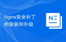 Nginx安全补丁的安装和升级