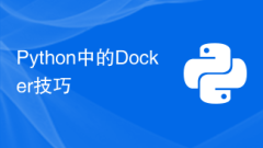 Docker tips in Python