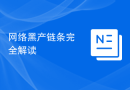 网络黑产链条完全解读