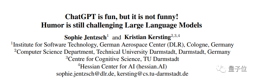 ChatGPT only tells these 25 jokes! The experiment was repeated thousands of times with 90% repeatability. Netizen: Humor is the last dignity of human beings.