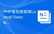 PHP高性能框架Laravel + Swoole异步服务器的完美结合