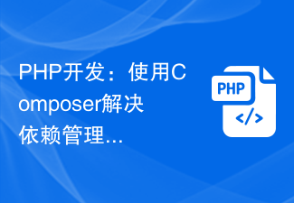 PHP development: Use Composer to solve dependency management problems