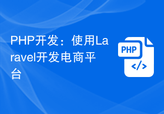 Développement PHP : utiliser Laravel pour développer des plateformes de commerce électronique