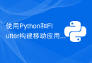 使用Python和Flutter构建移动应用程序