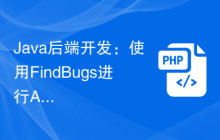 Java后端开发：使用FindBugs进行API代码静态分析