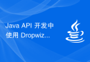 Java API 开发中使用 Dropwizard 进行 Web 服务处理