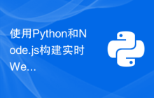 使用Python和Node.js构建实时Web应用程序
