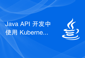 Java API 开发中使用 Kubernetes 进行容器管理