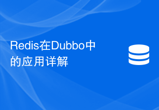 Redis在Dubbo的應用詳解