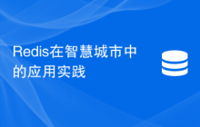 Redis在智慧城市中的应用实践