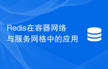 Redis在容器网络与服务网格中的应用