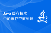 Java 緩存技術(shù)中的緩存空值處理