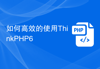 如何高效的使用ThinkPHP6