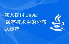 深入探讨 Java 缓存技术中的分布式缓存