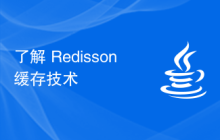 了解 Redisson 緩存技術