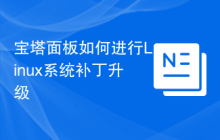 宝塔面板如何进行Linux系统补丁升级
