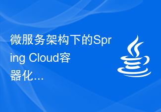 微服务架构下的Spring Cloud容器化应用实践