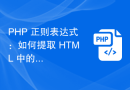PHP 正则表达式：如何提取 HTML 中的所有文本内容