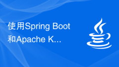 Erstellen Sie Stream-Verarbeitungsanwendungen mit Spring Boot und Apache Kafka Streams