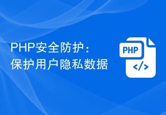 PHP セキュリティ保護: ユーザーのプライバシー データを保護します。