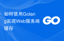 如何使用Golang实现Web服务端缓存