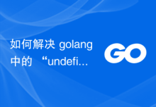 如何解决 golang 中的 “undefined: path.Join” 错误？
