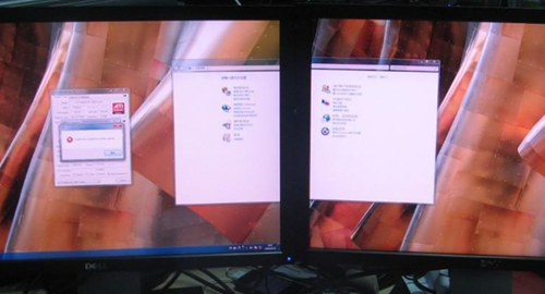 How to connect dual monitors to operate in win7 system