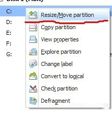 How to deal with insufficient space on the C drive in Windows 7 system when it is enlarged