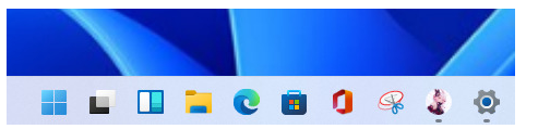 How to hide the Win11 search bar?