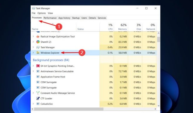 Comment résoudre le problème du menu contextuel bloqué des fichiers Win11